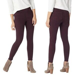 Spanx Jean-ish Ankle Length Jeggings- Plum Purple-‎  Size 2X